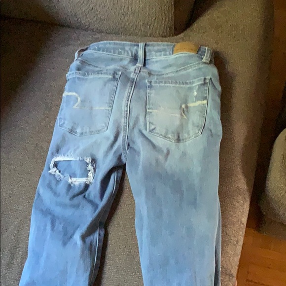 Super high rise ripped jeans - Picture 2 of 2